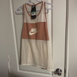 Nike Kids' Cream and Tan Dress